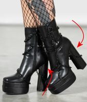 Damenschuhe Black - BESCHÄDIGT 38