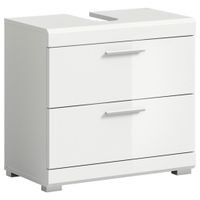 MID.YOU SKRINKA POD UMÝVADLO, biela s vysokým leskom, 60/56/34 cm