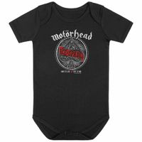 Bodi za bebe djeca Motörhead - (Red Banner) - METAL-KIDS - 747.30.8.999 80/86
