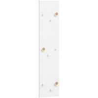 MID.YOU VEŠIAKOVÝ PANEL, biela, 24,5/109/2,6 cm