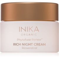 INIKA Organic Phytofuse Renew Rich Night Cream антиоксидантен нощен крем 50 мл.