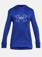 Tmavomodrá športová mikina Under Armour Armour Fleece BL Hoodie