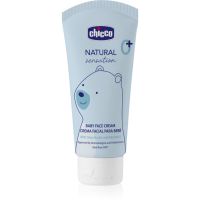 Chicco Natural Sensation Baby krema za obraz za otroke od rojstva 0+ 50 ml