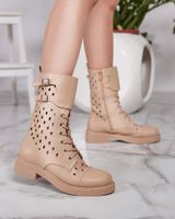 Resti Women's openwork lace-up boots Belsel