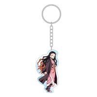 Sakami Merchandise Demon Slayer: Kimetsu no Yaiba Acrylic Keychain Nezuko Holographic Kľúčenka