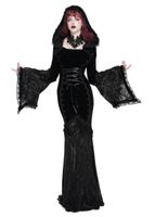 damenkleid DEVIL FASHION - Gothic Fishtail XXS