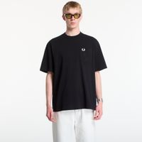T-shirt Fred Perry Pocket Detail T-Shirt Black L