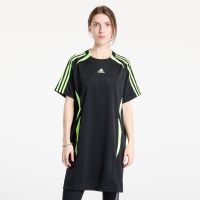 adidas Teamgeist Adicolor Tee Dress Black/ Signal Green XS