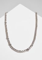 Long necklace Basic - silver colors