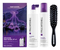 Darčeková stylingová sada pre objem vlasov Paul Mitchell Extra-Body Style Heroes Bright Moments (703949) + darček zadarmo