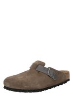 BIRKENSTOCK Natikače s potpeticom 'Boston'  bež siva