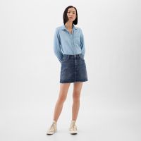 Spódnica GAP Denim Mini Skirt Dark Wash W29