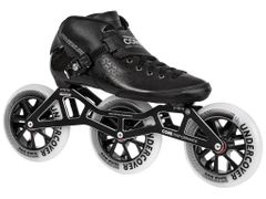 Kolieskové korčule Powerslide Core Performance Black 3x125 Wide, 3x, 125, 40