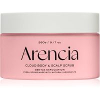 Arencia Fresh Cloud Lavender & Pear делікатний пілінг для тіла для волосся та тіла 260 гр