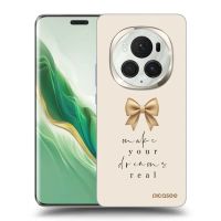 Silikónový čierny obal pre Honor Magic6 Pro - Golden Dream