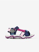 Pink-blue girls' sandals Richter - Girls