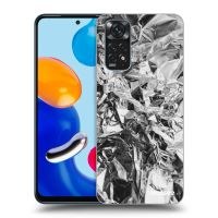 Silikónový čierny obal pre Xiaomi Redmi Note 11 - Chrome