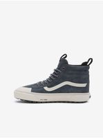 Dark blue men's suede ankle sneakers VANS SK8-Hi - Men's