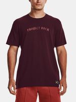 Under Armour Project Rock Crest HW Majica crvena