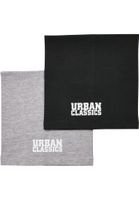 Logo Tube Scarf Kids 2-Pack Black/heathergrey