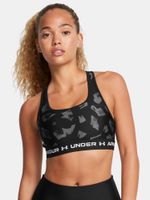 Under Armour Crossback Mid Print-BLK Women's Bra - Ladies