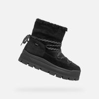 Geox Spherica EC7.1 A Black Women's Ankle Boots - Ladies