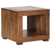 MID.YOU KONFERENČNÝ STOLÍK, farba indického palisandra, drevo, 50/50/45 cm