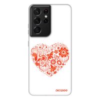 Fashion Case pre Samsung Galaxy S21 Ultra 5G G998B - Veľké srdce