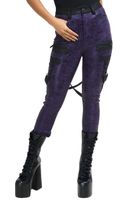 Damenhose KILLSTAR - Asmodea - Schwarz/Lila M