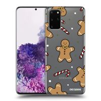 Silikónový prehľadný obal pre Samsung Galaxy S20+ G985F - Gingerbread