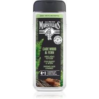 Le Petit Marseillais Cade Wood & Fern gel za prhanje 4 v 1 za moške 400 ml