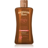 Hawaiian Tropic Glowing Oil Tanning olje za telo za podaljšanje porjavelosti 200 ml