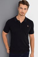 Herren-Poloshirt dewberry