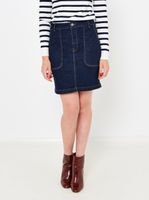Dark blue denim skirt CAMAIEU - Women