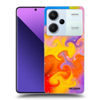 Silikónový čierny obal pre Xiaomi Redmi Note 13 Pro+ 5G - Bubbles