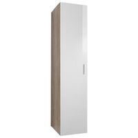 Xora PREDSIEŇOVÁ SKRIŇA, biela, farba duba, 45/185/40 cm