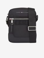 Tommy Hilfiger Elevated Nylon Mini Reporter Tasche Schwarz