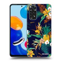 Silikónový prehľadný obal pre Xiaomi Redmi Note 11 - Pineapple Color