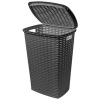 Homeware KOŠ NA PRÁDLO, antracitová