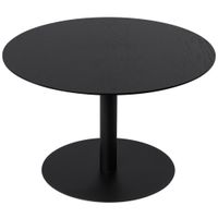 MID.YOU KONFERENČNÝ STOLÍK, čierna, drevo, kov, kompozitné drevo, 60/60/38 cm