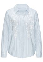 LASCANA Bluza  svijetloplava / bijela