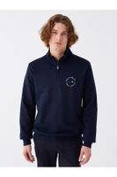 LC Waikiki Stand Collar Long Sleeve Men's Sweatshirt