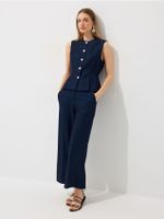 Mohito - Culotte kelnės - plieno mėlyna
