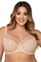 Nevyztužená podprsenka Ava Lingerie 1396 Crystal Béžová 90G