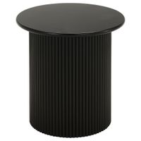 Xora PRÍRUČNÝ STOLÍK, čierna, kompozitné drevo, 40/40/41 cm