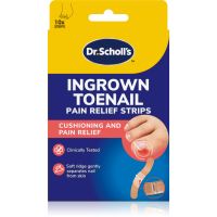 Scholl Dr. Scholl's Ingrown Toenail Pain Relief Strips захисні пластирі для росту нігтів 10 кс