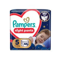 Pampers Pants Night plienkové nohavičky veľkosť 5,11kg-17kg