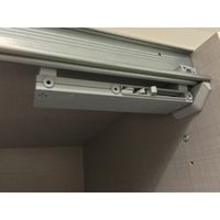 MID.YOU TLMIČ DVERÍ, sivá, 18/2/5 cm