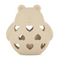 Petite&Mars Bear Basil 0m+ ropotuljica Desert Sand 1 kos