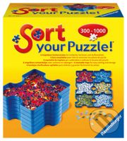 Třídič na puzzle - 6 úložných misek - puzzle z kategorie Lepidla, podložky